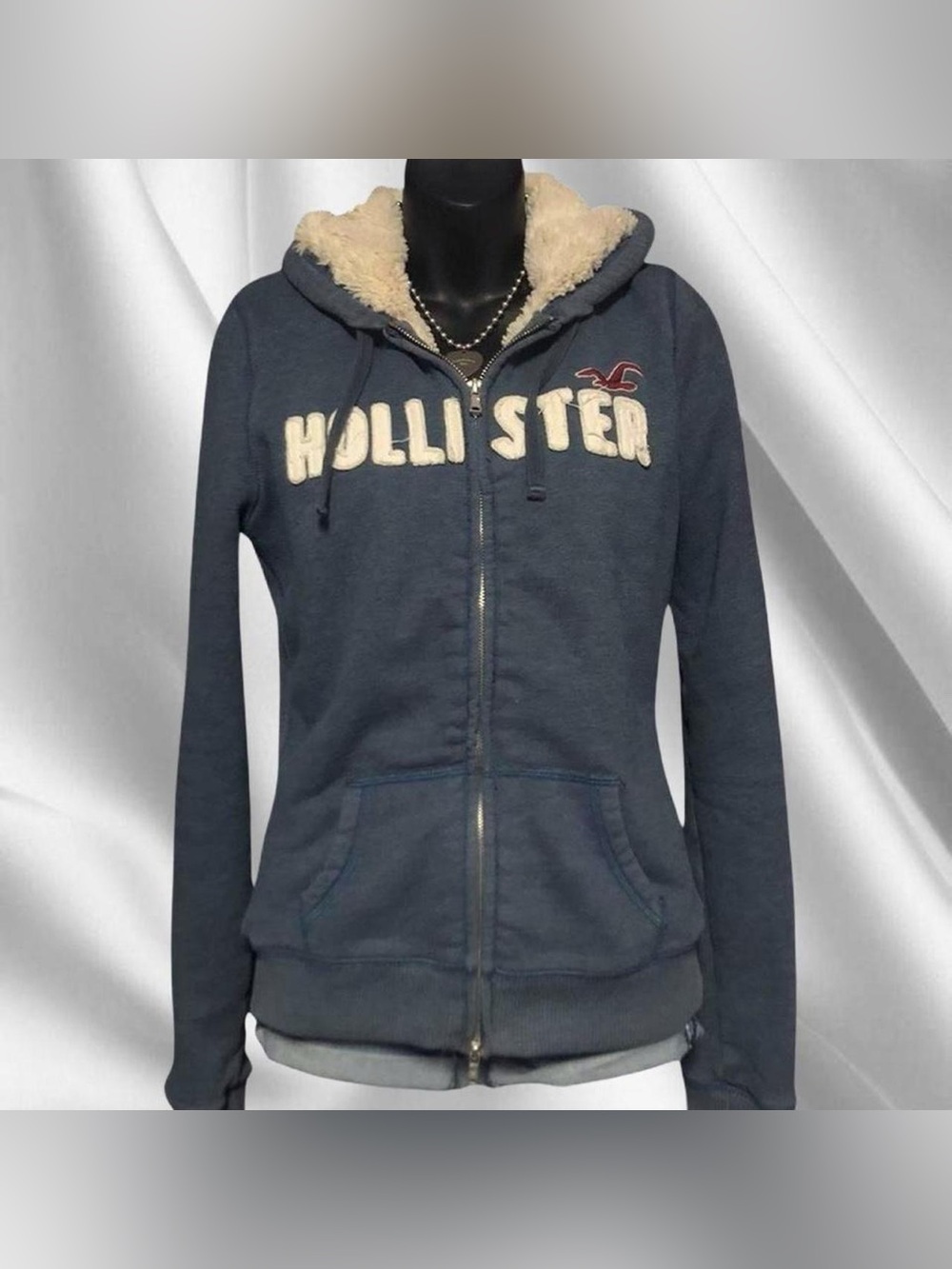 Y2K Hollister Sherpa Hoodie